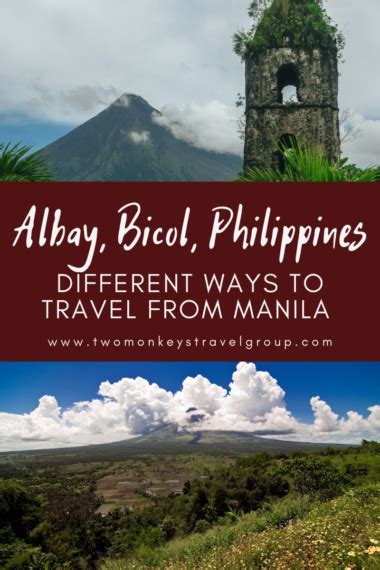 manila to bicol travel time|Different Ways to Travel from Manila to Albay, Bicol, Philippines.